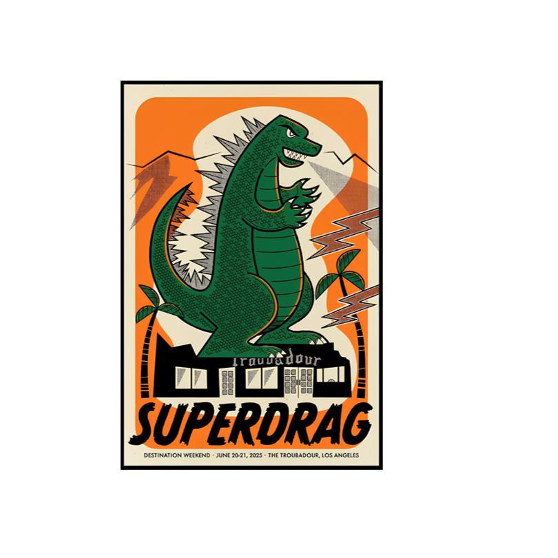 Superdrag Tour 2025 Los Angeles Poster