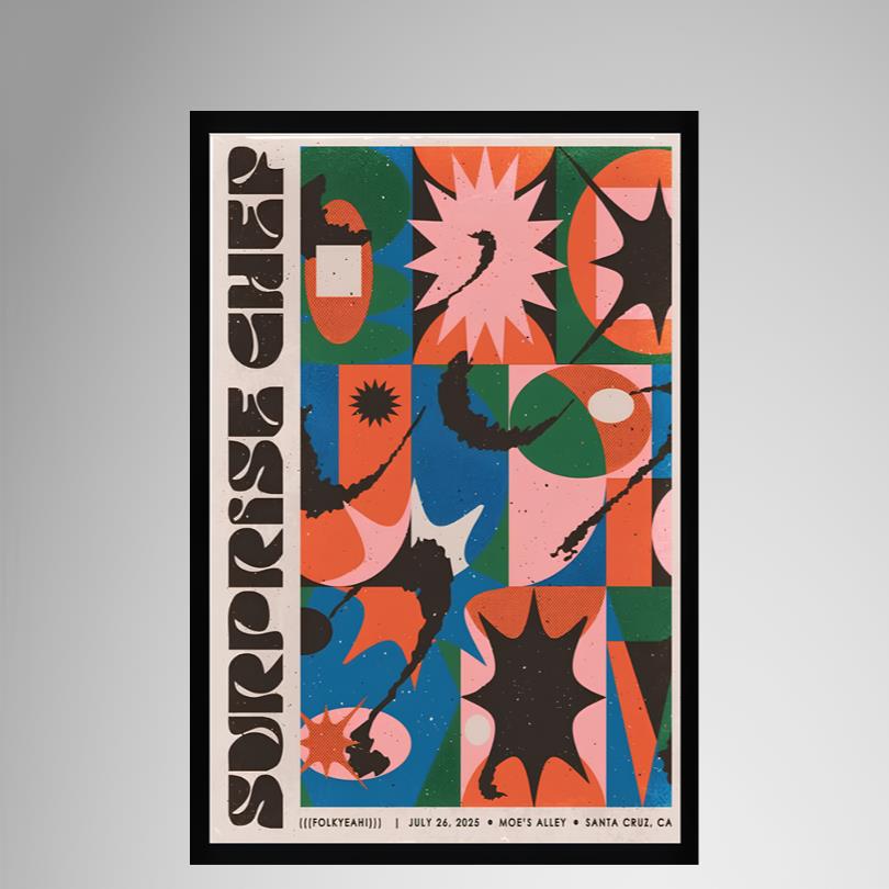 Surprise Chef July 26 2025 Santa Cruz CA Poster