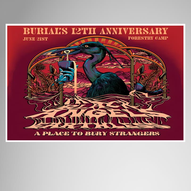 The Black Angel Tour 2025 Asheville NC Poster