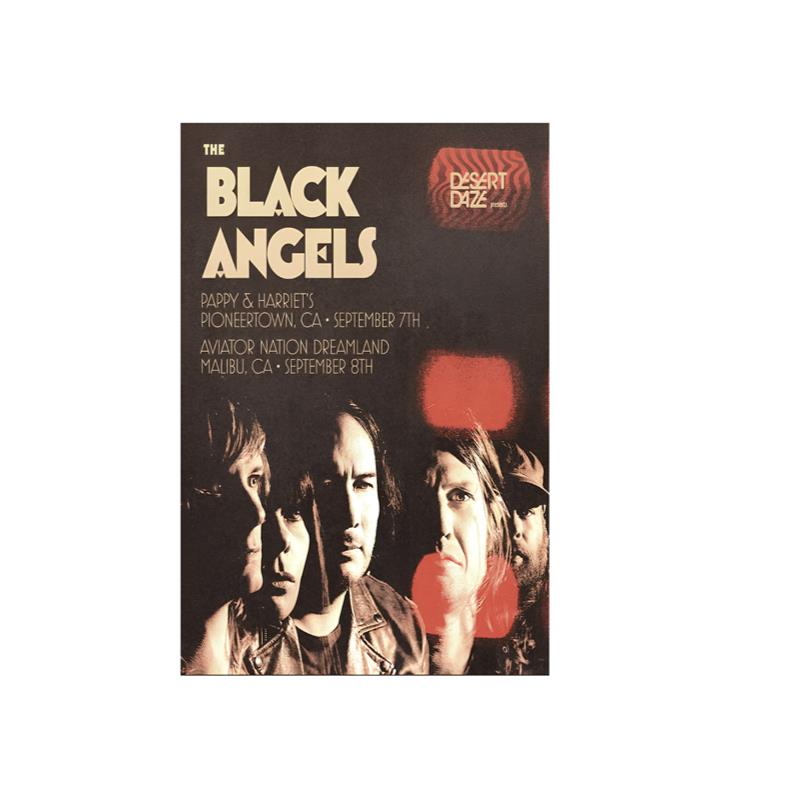 The Black Angels September 8 2025 Malibu CA Poster