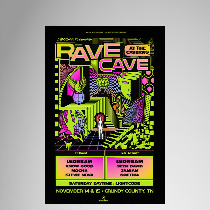 The Caverns Underground Venue Print