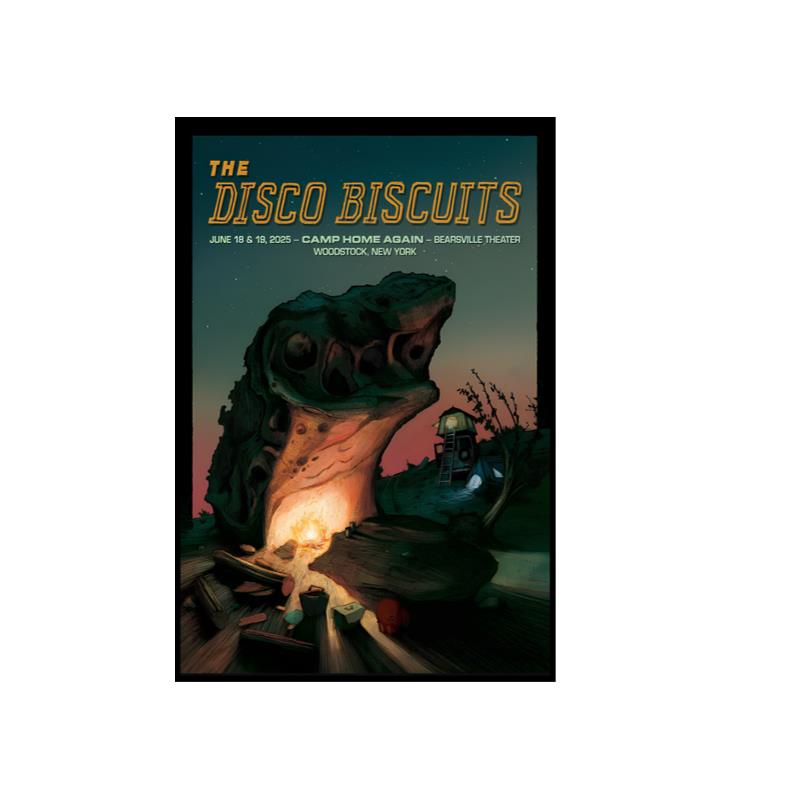 The Disco Biscuits Woodstock New York June 18-19 2025 Poster
