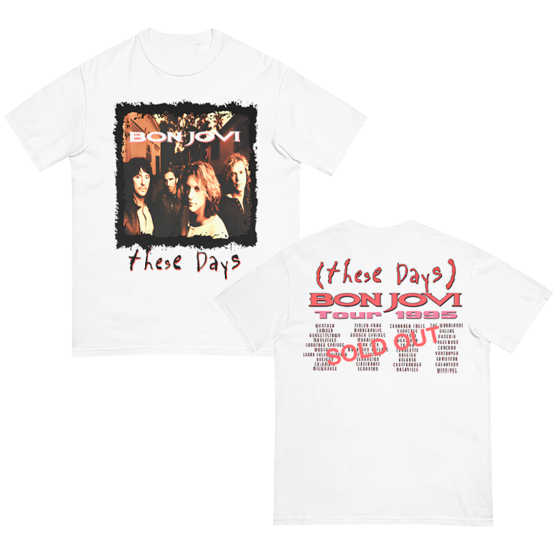 These Days Album Tour Shirt