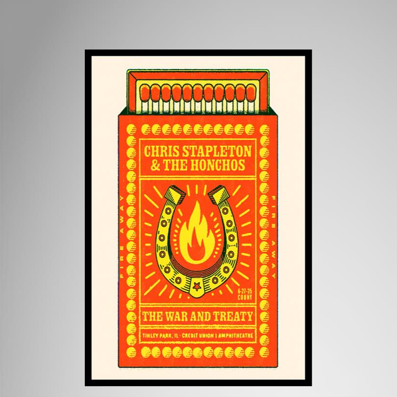 Tinley Park Concert Poster 2025