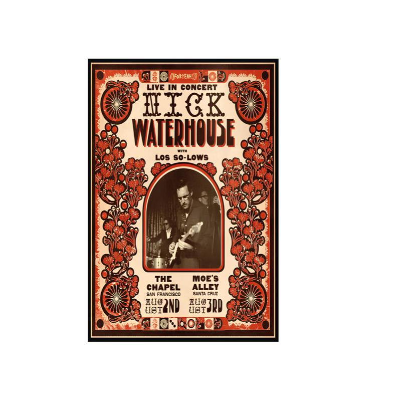 Tour 2025 Waterhouse Francisco And Santa Cruz Poster