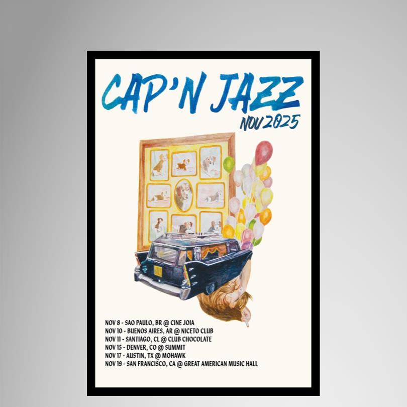 Tour Nov 2025 Cap N Jazz Poster