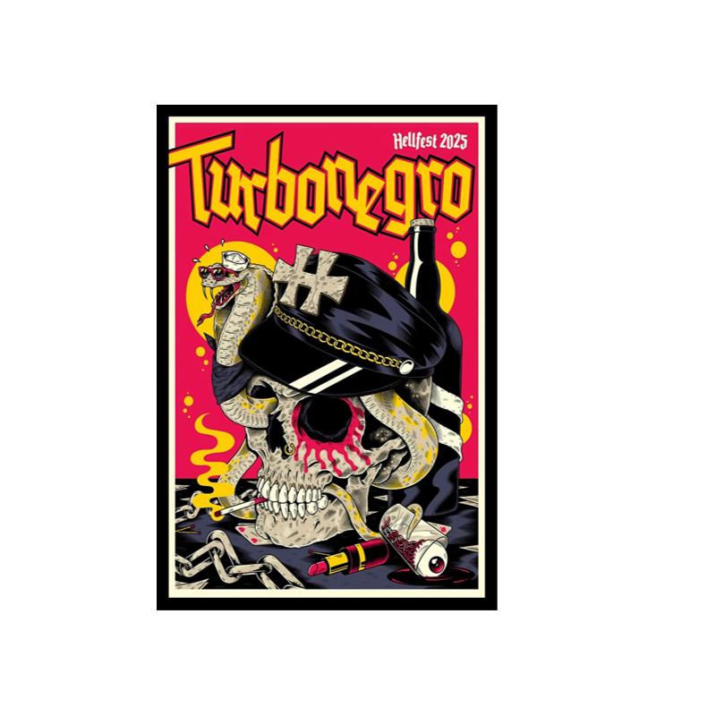 Turbonegro Clisson Hellfest Jun 19, 2025 Posters