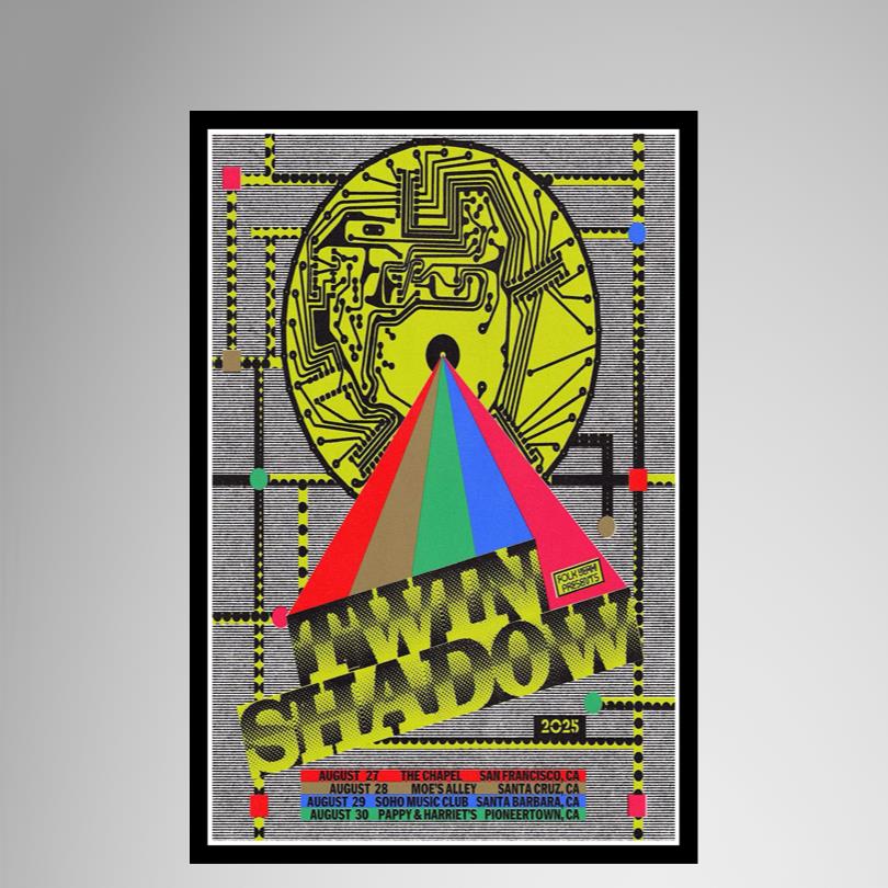 Twin Shadow August 30 Pioneertown CA Poster