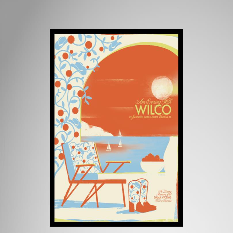 Wilco Tour 2025 Valencia ES Poster