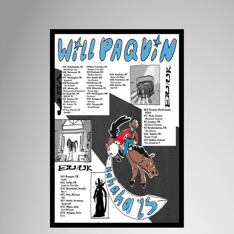 Will Paquin Concert Poster