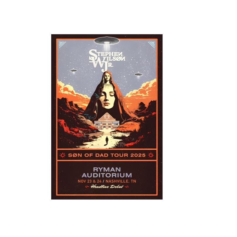 Willie Nelson Ryman Auditorium Nov 23 24 2025 Poster