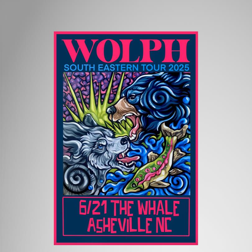 WOLPH June 21 2025 Asheville NC Poster
