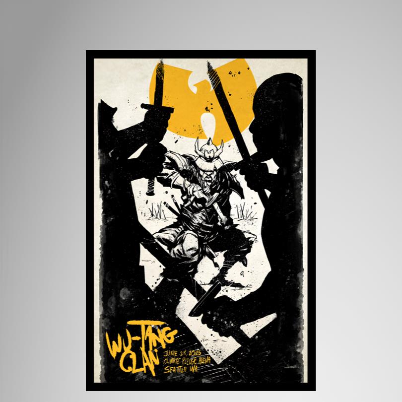 Wu Tang Clan Concert Art Print