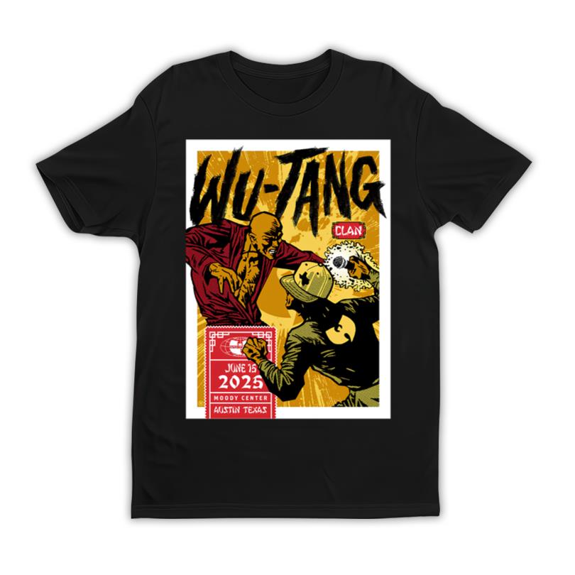 Wu Tang June 15 2025 Austin Texas Merch
