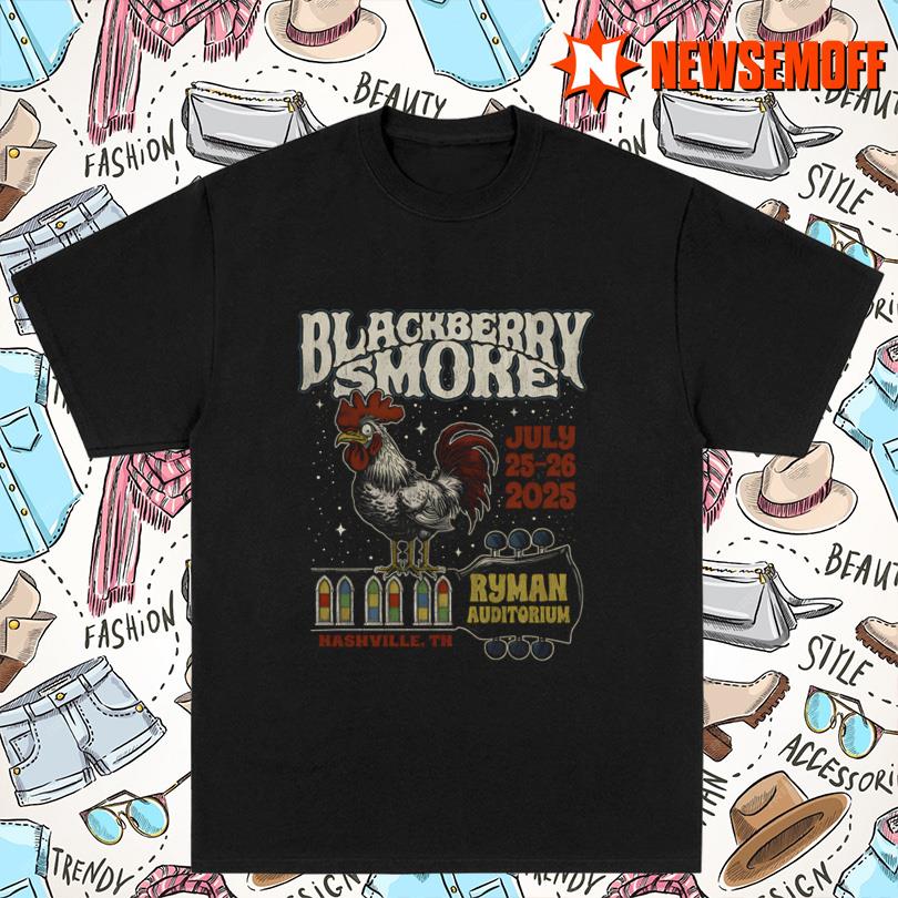 2025 BLACKBERRY SMOKE Ryman New Tee