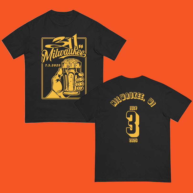 311 Milwaukee WI 2025 Shirt