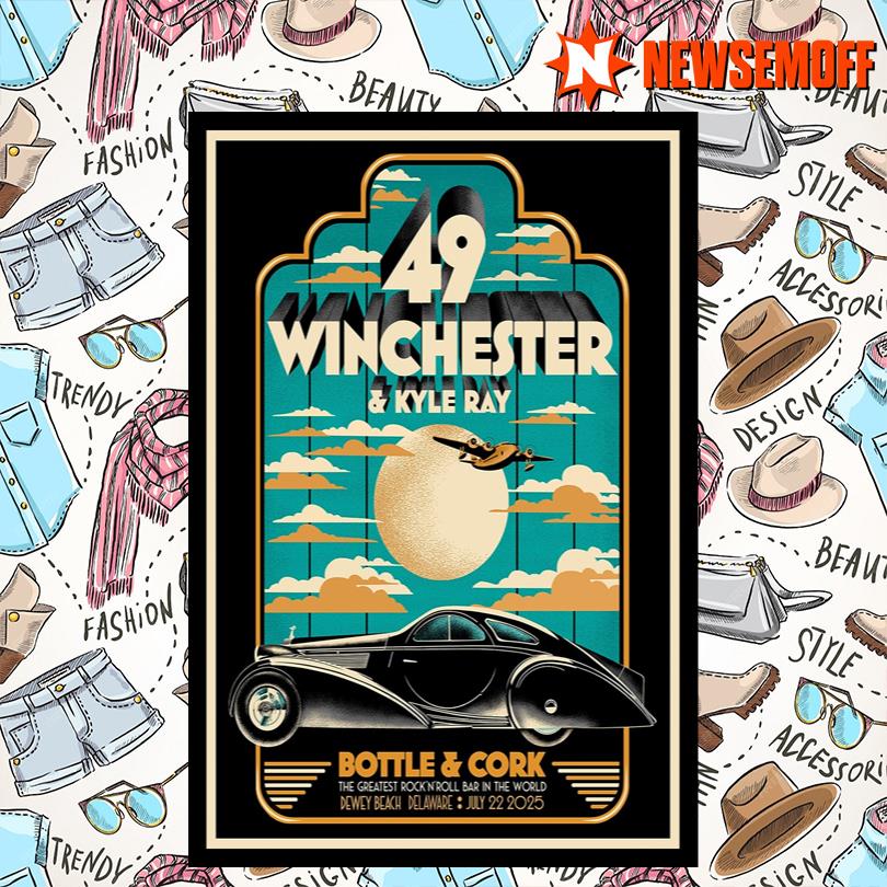 49 Winchester And Kyle Ray July 22 2025 Dewey Beach Delaware Poster