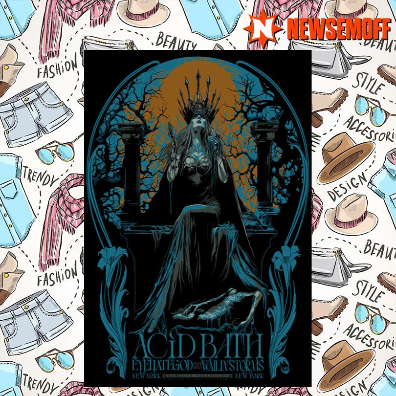 Acid Bath Concert Poster