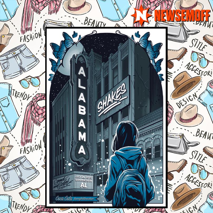 Alabama Shakes Jul 26 2025 Birmingham AL Poster