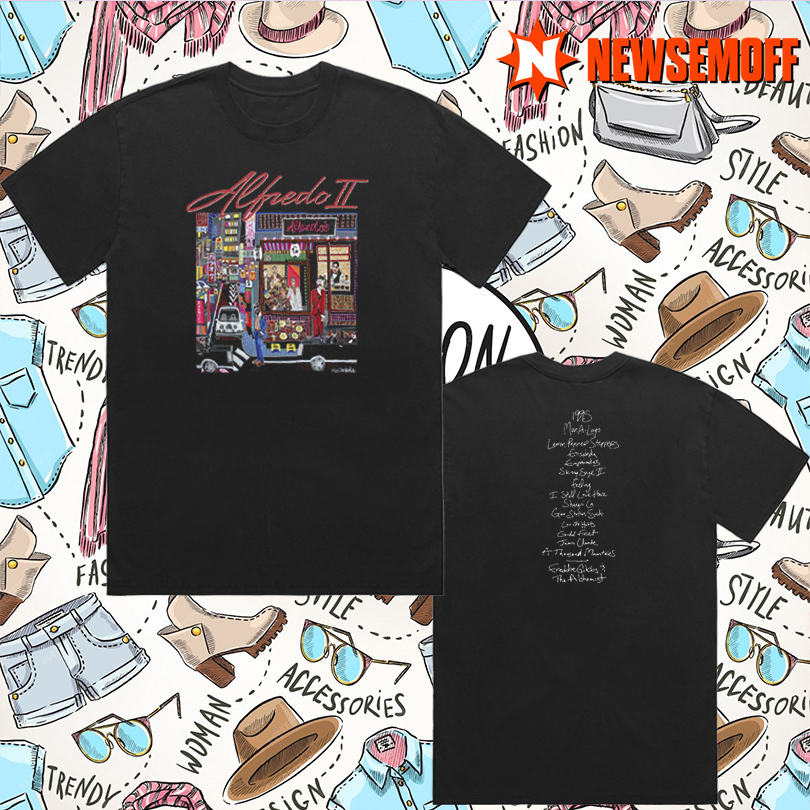 Alfredo II Tracklist Merch