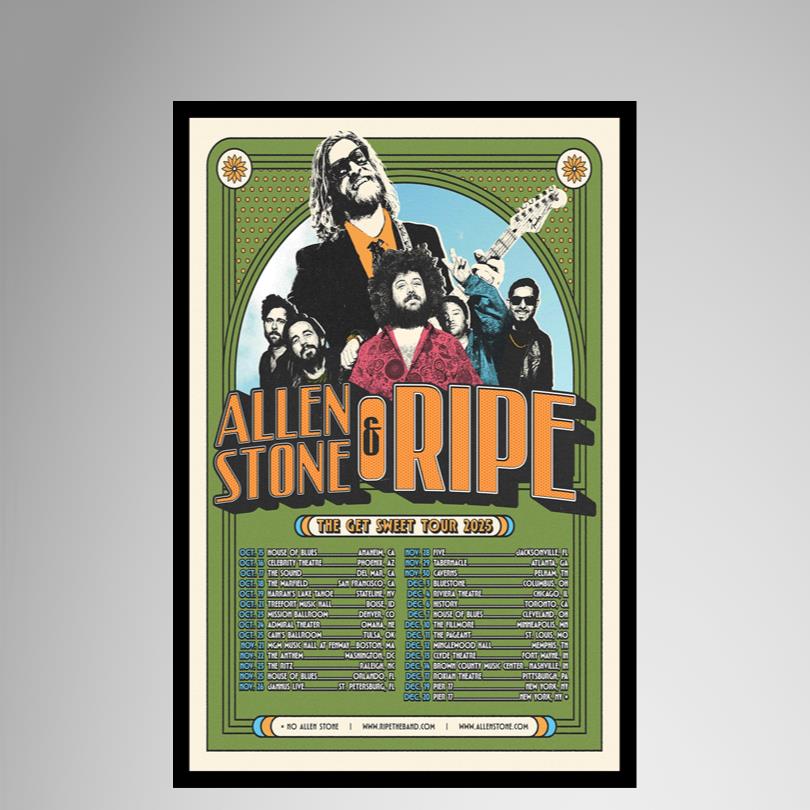 Allen Stone Concert Poster