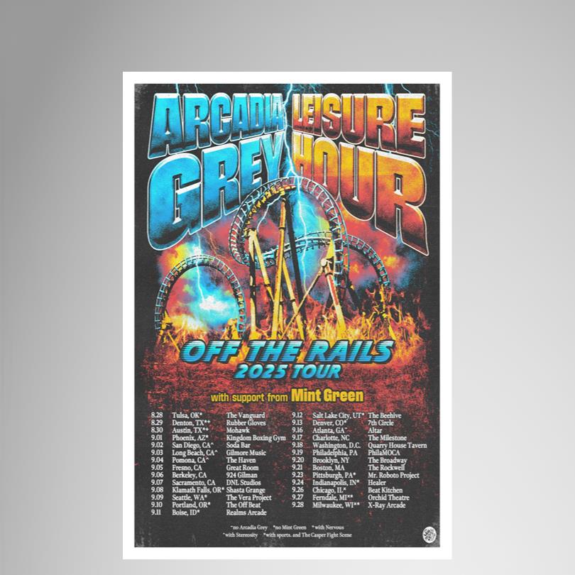 Arcadia Grey Tour Poster