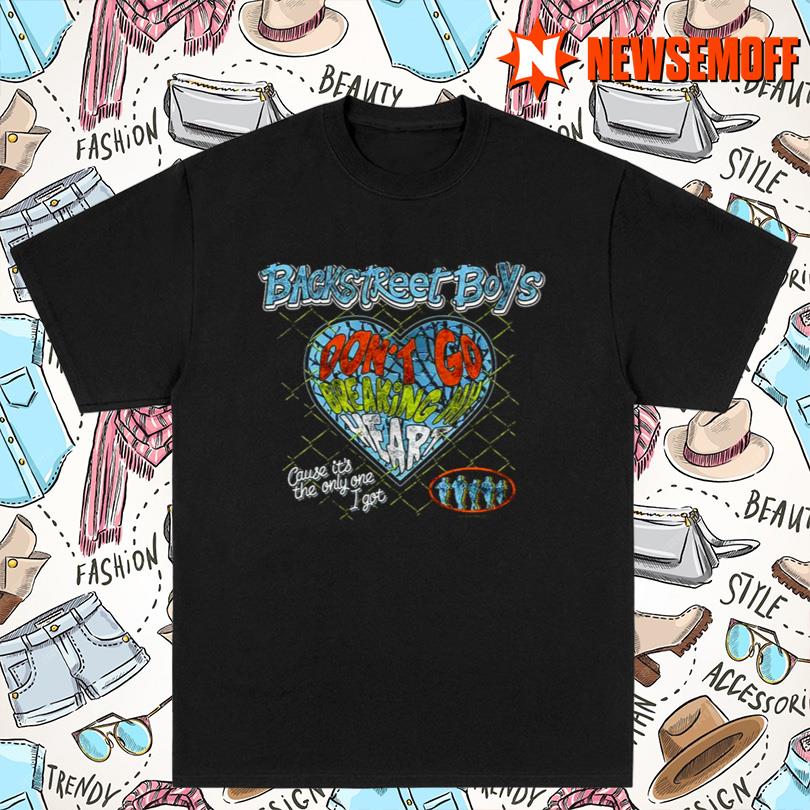Backstreet Boys Don\'t Go Breaking My Heart Merch