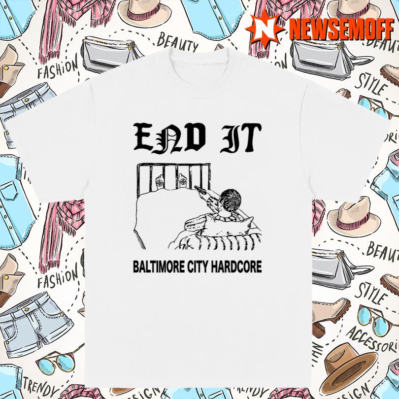 Baltimore City Hardcore Graphic Tee