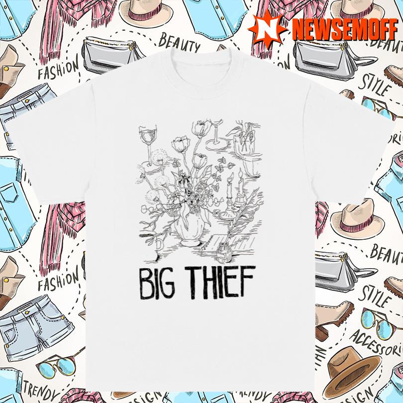 Big Thief Flowers & Candles Shirt
