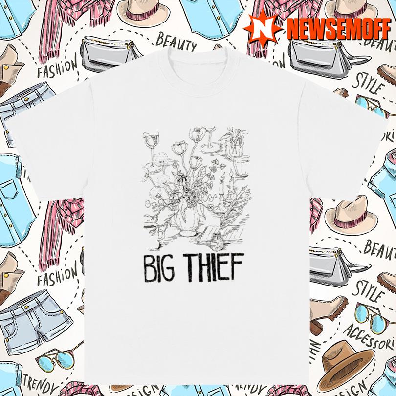 Big Thief Flowers & Candles Tee