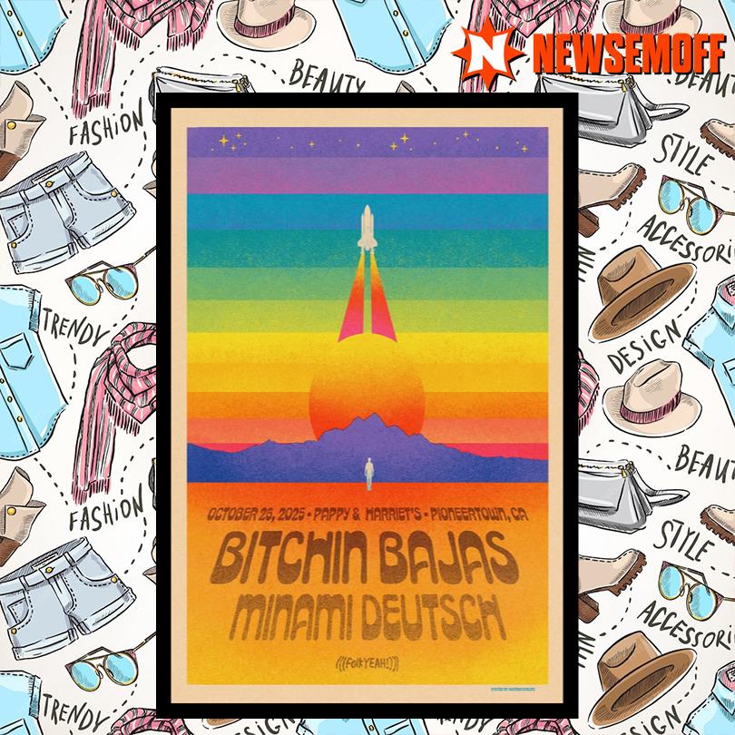 Bitchin Bajas October 26 2025 New Poster