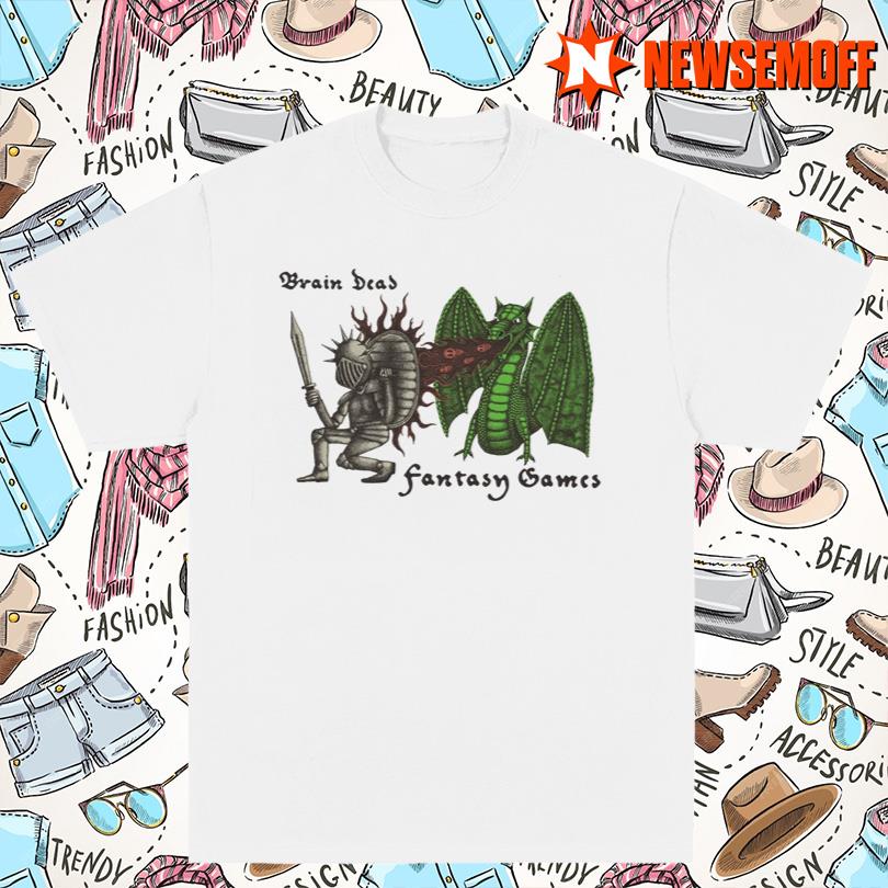 Brain Dead Fantasy Games T Shirt
