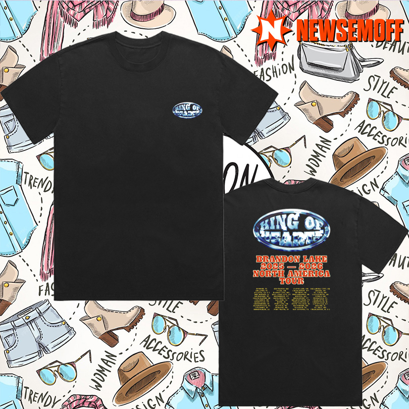 Brandon Lake KOH Chrome Tour 2025-2026 Tee