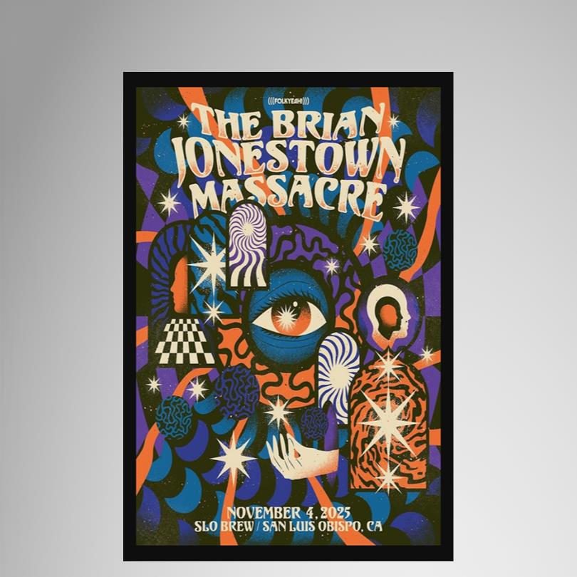 Brian Jonestown Massacre Tour Poster 2025