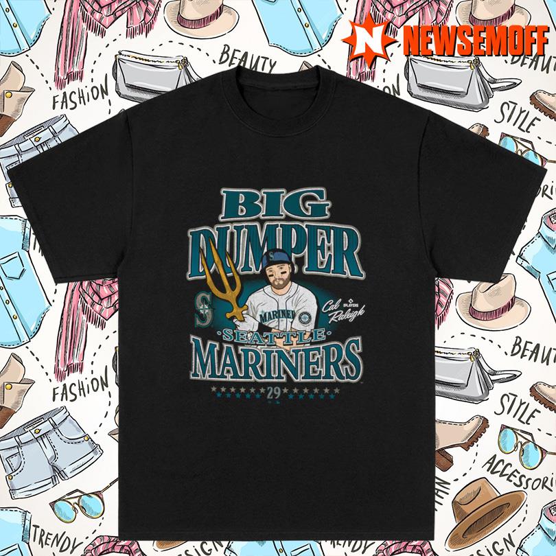 Cal Raleigh Seattle Mariners \'47 Player Graphic T-Shirt
