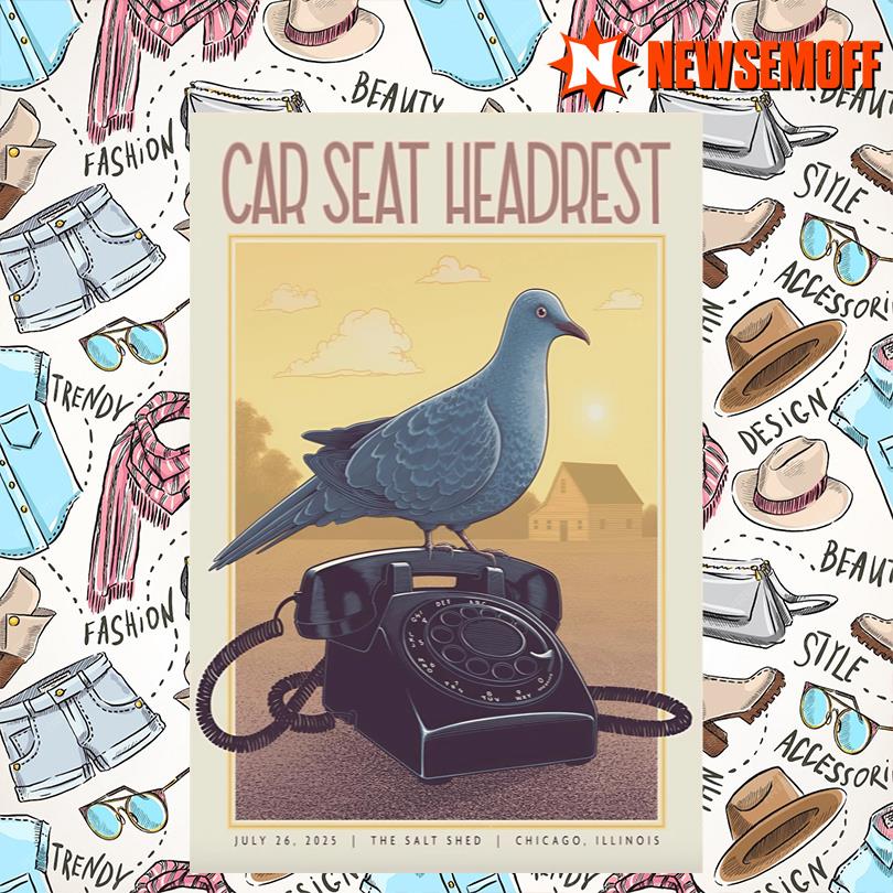 Car Seat Headrest Jul 26 2025 Chicago IL Poster