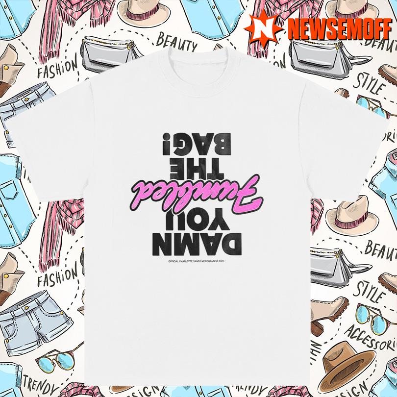 Charlotte Sands Lyric Shirt Damn You Tee
