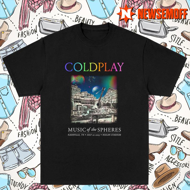 Coldplay The Spheres Tour Merch