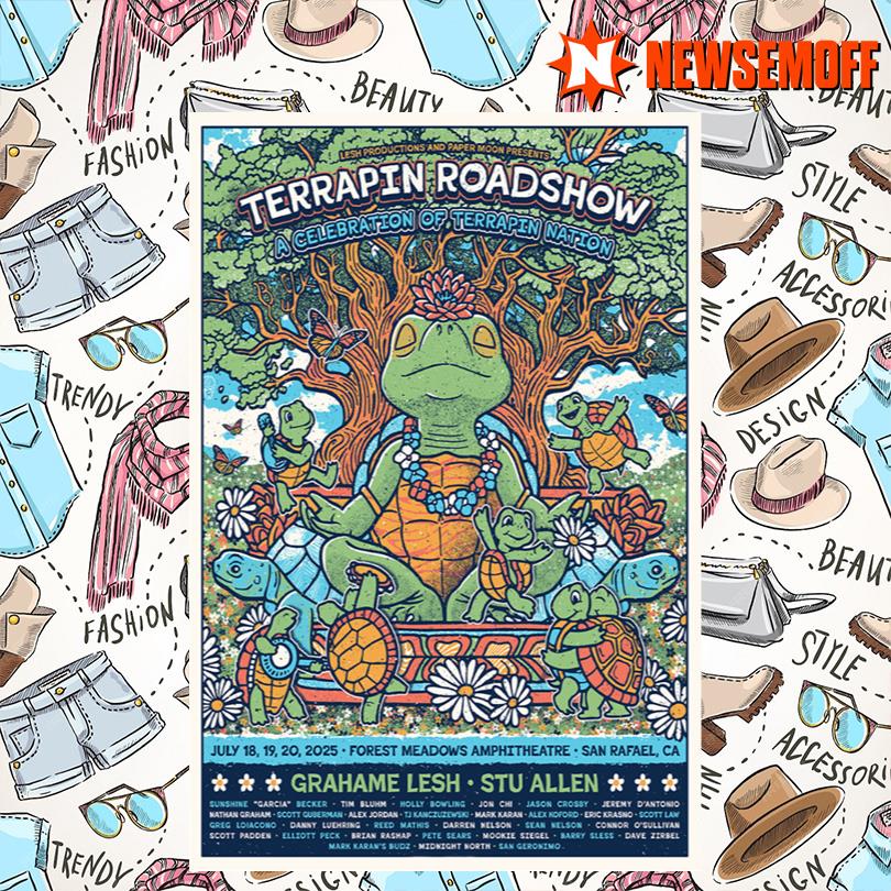 Collectible Jam Band Poster 2025