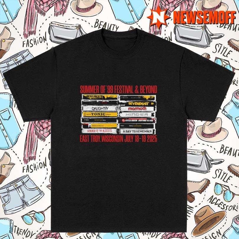Creed Summer of 99 & Beyond Festival Cassette Merch