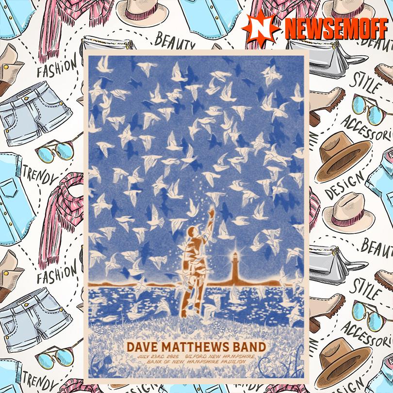Dave Matthews Band July 23 2025 Poster