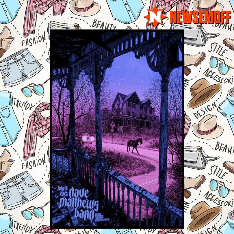 Dave Matthews Band NY Concert Poster