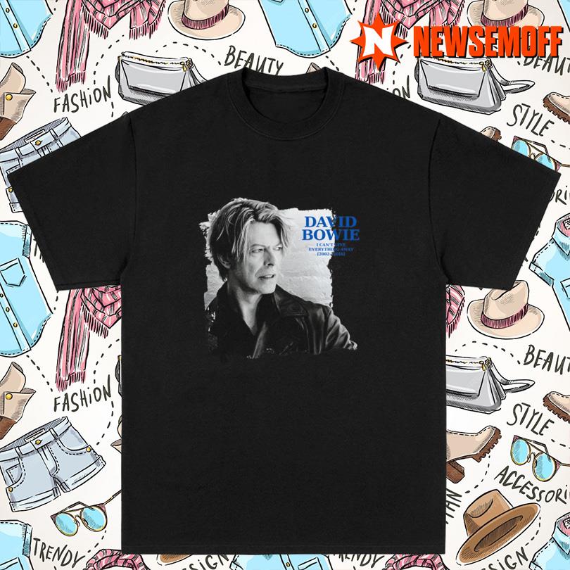 David Bowie I Can\'t Give Everthing Away Official Merch