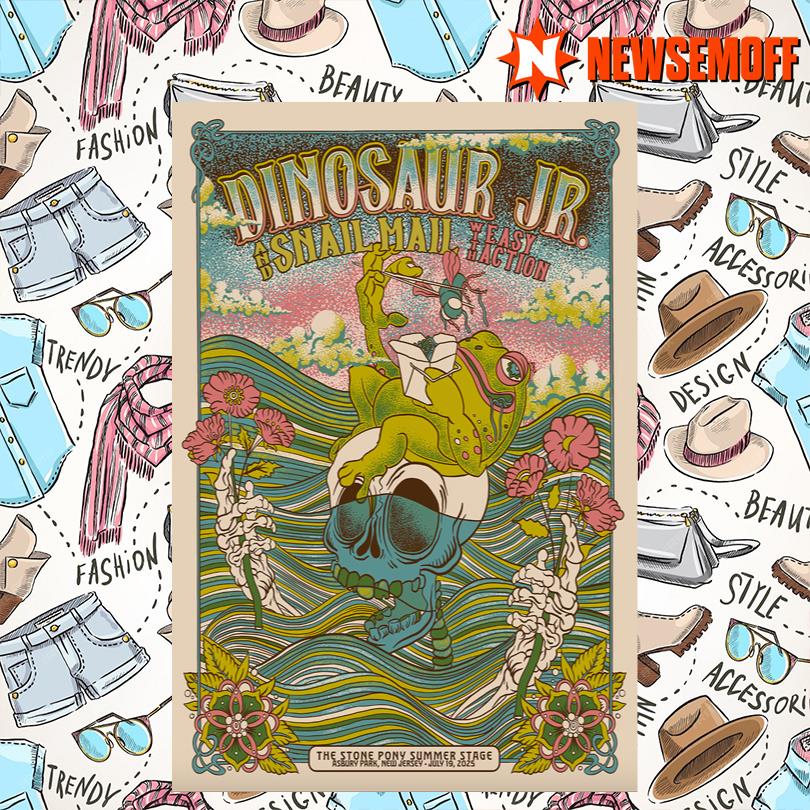 Dinosaur Jr Asbury Park 2025 Concert Poster