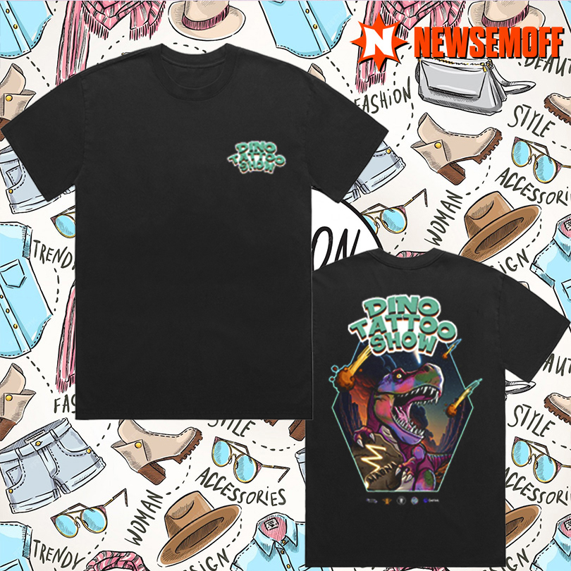 Dinosaur Tattoo Design T Shirt