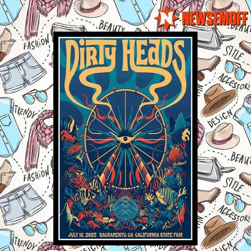 Dirty Head California State Fair Sacramento, CA Poster