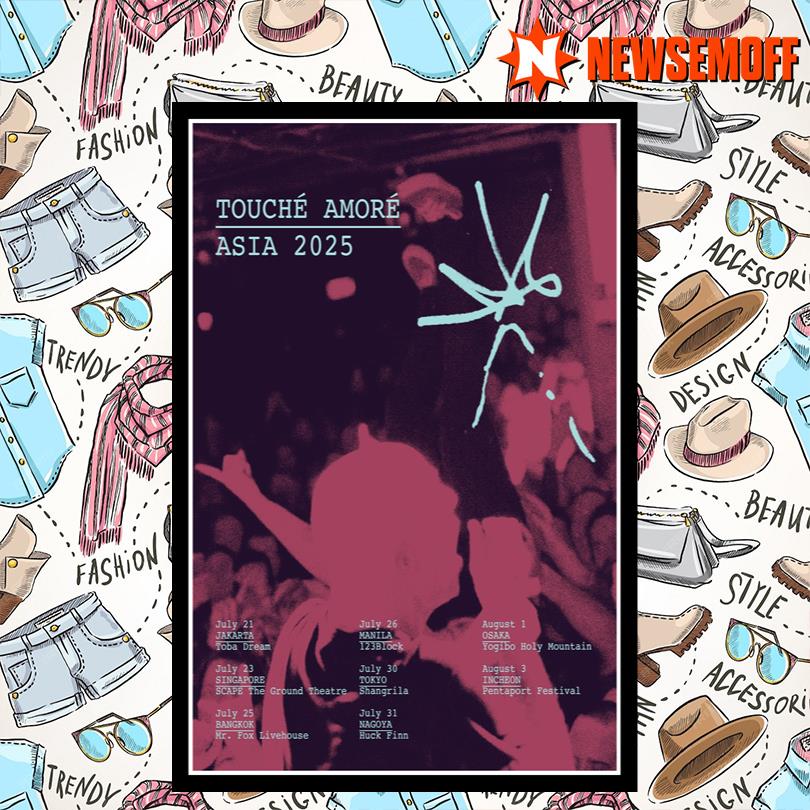 Emotional Hardcore Tour Poster 2025