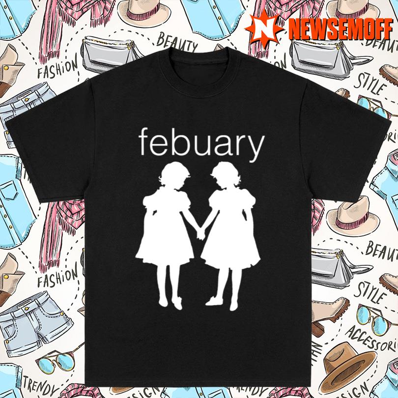Febuary Twins Tour T Shirt