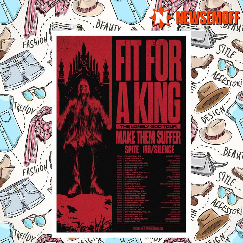 Fit For A King Concert Poster
