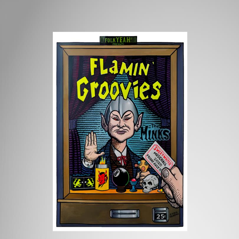 Flamin Groovies Mill Valley Poster